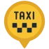 Airport transfer Fort William: taxi sign icon